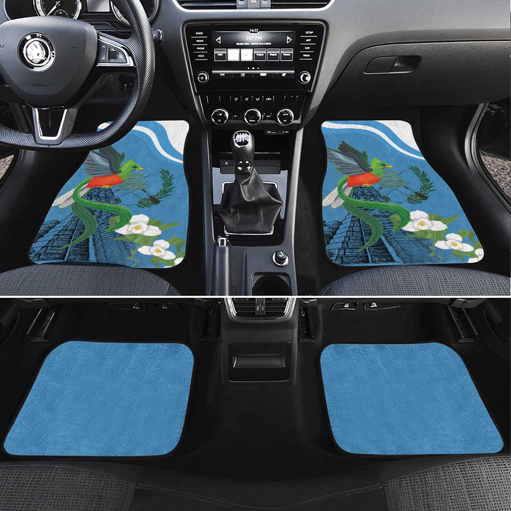 Guatemala Independence Day Car Mats Guatemalan Quetzal Libre Crezca Fecundo - Wonder Print Shop