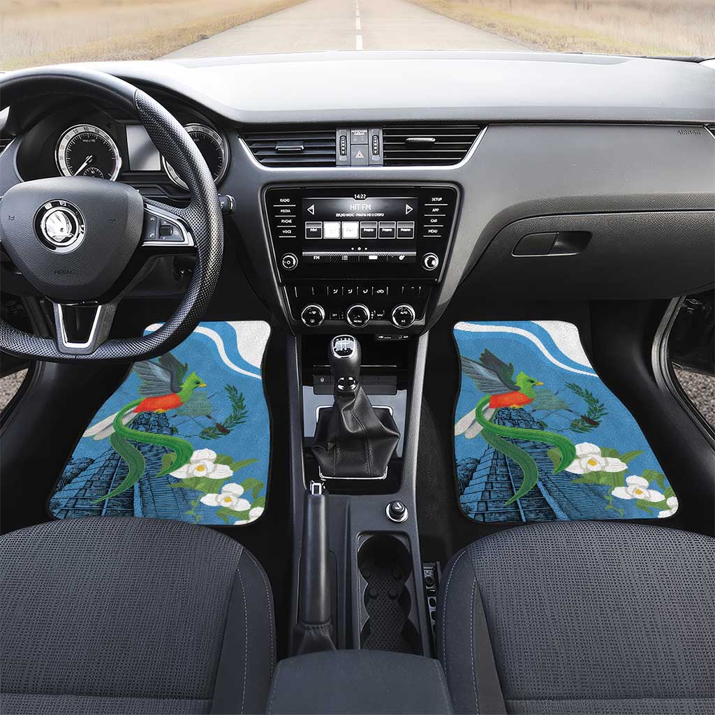 Guatemala Independence Day Car Mats Guatemalan Quetzal Libre Crezca Fecundo - Wonder Print Shop