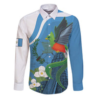 Guatemala Independence Day Family Matching Long Sleeve Bodycon Dress and Hawaiian Shirt Guatemalan Quetzal Libre Crezca Fecundo - Wonder Print Shop