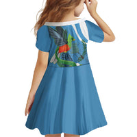 Guatemala Independence Day Family Matching Off Shoulder Maxi Dress and Hawaiian Shirt Guatemalan Quetzal Libre Crezca Fecundo - Wonder Print Shop