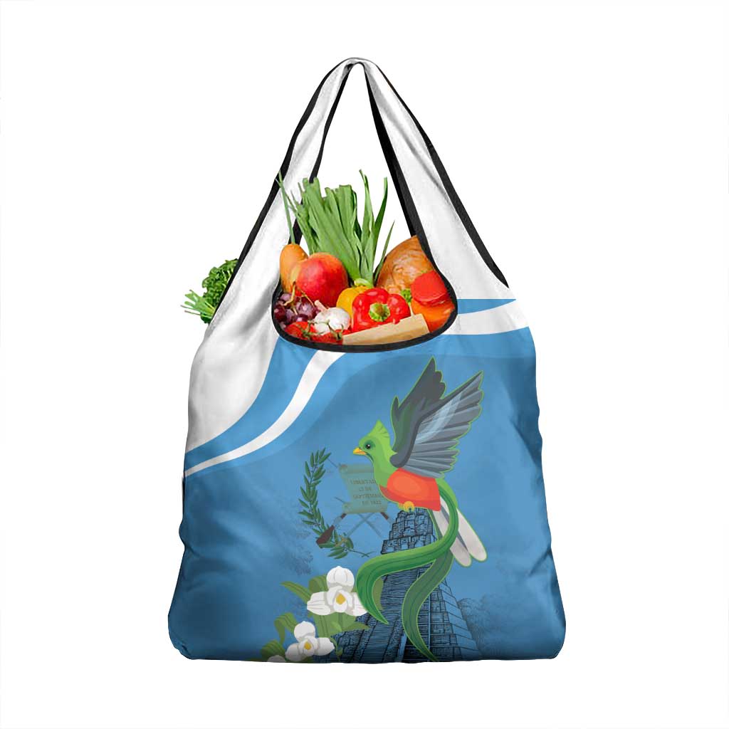 Guatemala Independence Day Grocery Bag Guatemalan Quetzal Libre Crezca Fecundo - Wonder Print Shop
