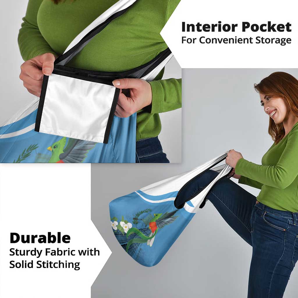 Guatemala Independence Day Grocery Bag Guatemalan Quetzal Libre Crezca Fecundo - Wonder Print Shop