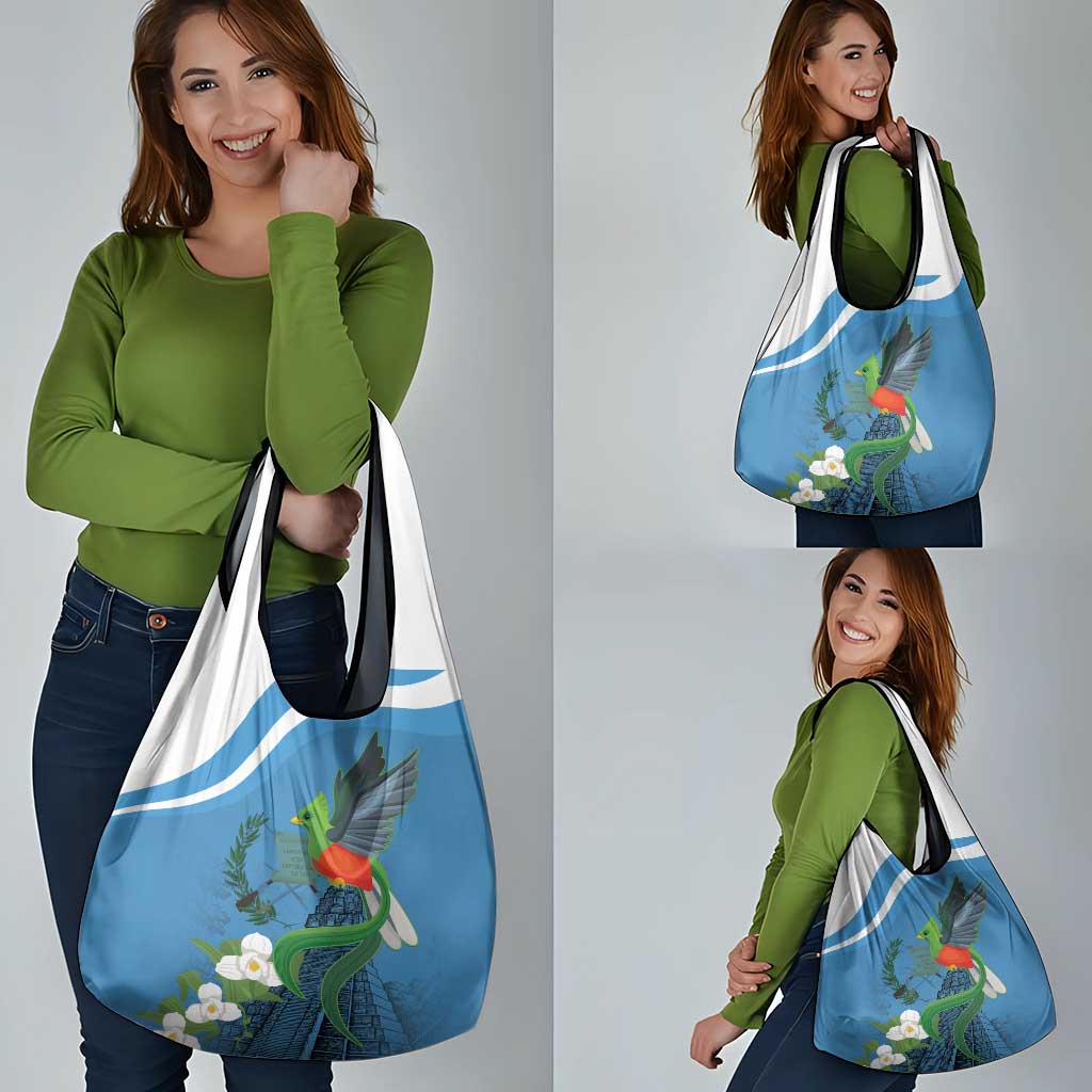 Guatemala Independence Day Grocery Bag Guatemalan Quetzal Libre Crezca Fecundo - Wonder Print Shop