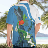 Guatemala Independence Day Hawaiian Shirt Guatemalan Quetzal Libre Crezca Fecundo - Wonder Print Shop