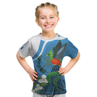 Guatemala Independence Day Kid T Shirt Guatemalan Quetzal Libre Crezca Fecundo - Wonder Print Shop