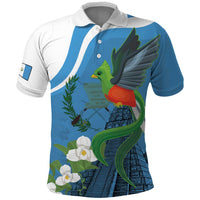 Guatemala Independence Day Polo Shirt Guatemalan Quetzal Libre Crezca Fecundo - Wonder Print Shop