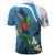 Guatemala Independence Day Polo Shirt Guatemalan Quetzal Libre Crezca Fecundo - Wonder Print Shop