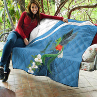 Guatemala Independence Day Quilt Guatemalan Quetzal Libre Crezca Fecundo - Wonder Print Shop