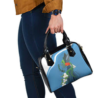 Guatemala Independence Day Shoulder Handbag Guatemalan Quetzal Libre Crezca Fecundo - Wonder Print Shop