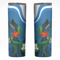 Guatemala Independence Day Skinny Tumbler Guatemalan Quetzal Libre Crezca Fecundo - Wonder Print Shop
