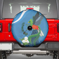 Guatemala Independence Day Spare Tire Cover Guatemalan Quetzal Libre Crezca Fecundo - Wonder Print Shop