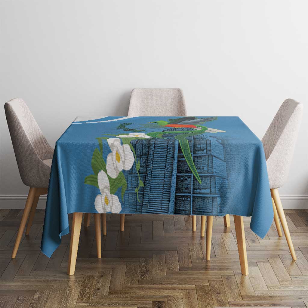 Guatemala Independence Day Tablecloth Guatemalan Quetzal Libre Crezca Fecundo - Wonder Print Shop