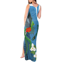 Guatemala Independence Day Tank Maxi Dress Guatemalan Quetzal Libre Crezca Fecundo - Wonder Print Shop
