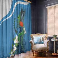Guatemala Independence Day Window Curtain Guatemalan Quetzal Libre Crezca Fecundo - Wonder Print Shop