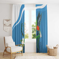 Guatemala Independence Day Window Curtain Guatemalan Quetzal Libre Crezca Fecundo - Wonder Print Shop