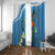 Guatemala Independence Day Window Curtain Guatemalan Quetzal Libre Crezca Fecundo - Wonder Print Shop