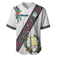 Custom Guatemala Football Baseball Jersey Los Chapines White Version - Wonder Print Shop