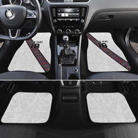 Custom Guatemala Football Car Mats Los Chapines White Version - Wonder Print Shop