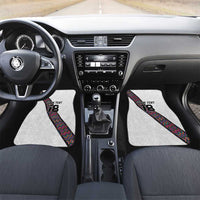 Custom Guatemala Football Car Mats Los Chapines White Version - Wonder Print Shop