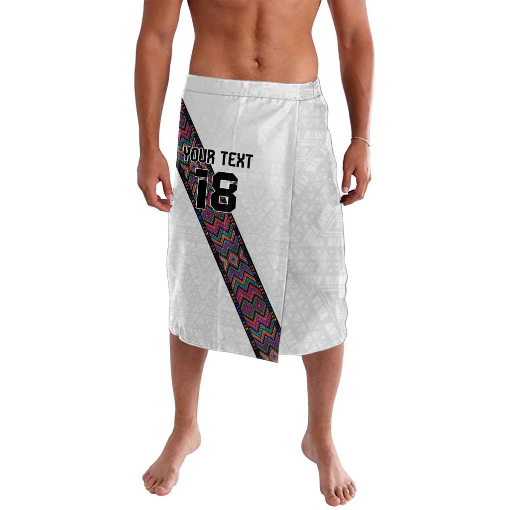 Custom Guatemala Football Lavalava Los Chapines White Version - Wonder Print Shop