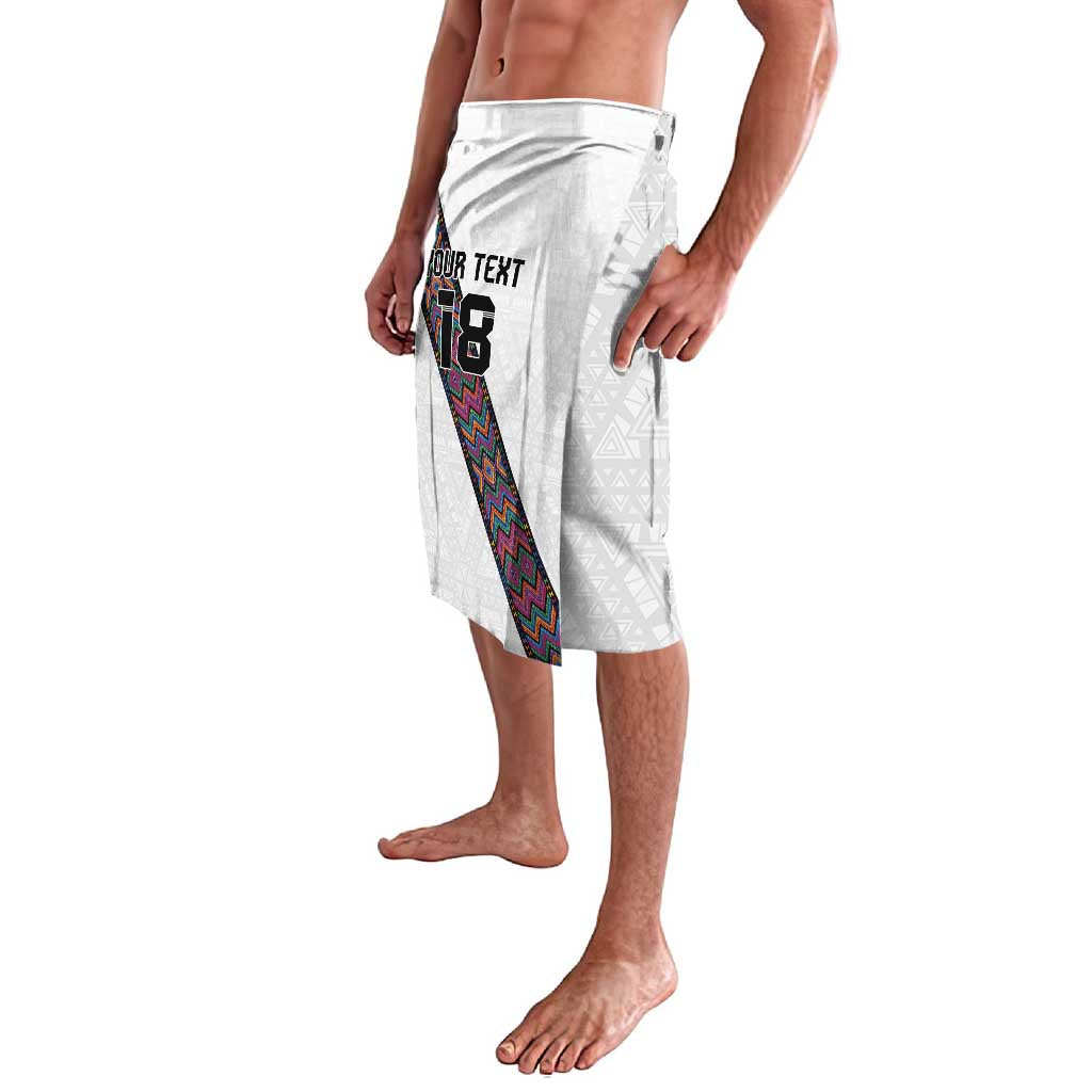 Custom Guatemala Football Lavalava Los Chapines White Version - Wonder Print Shop