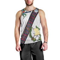Custom Guatemala Football Men Tank Top Los Chapines White Version - Wonder Print Shop