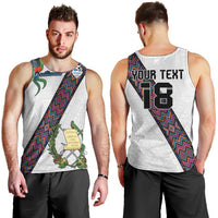 Custom Guatemala Football Men Tank Top Los Chapines White Version - Wonder Print Shop