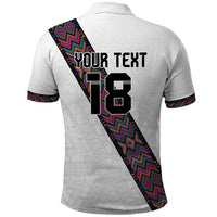 Custom Guatemala Football Polo Shirt Los Chapines White Version - Wonder Print Shop