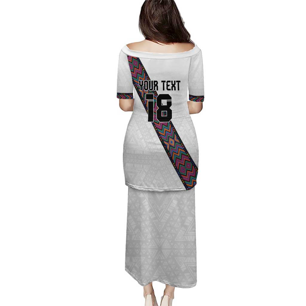 Custom Guatemala Football Puletasi Los Chapines White Version - Wonder Print Shop