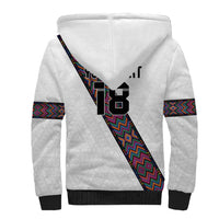 Custom Guatemala Football Sherpa Hoodie Los Chapines White Version - Wonder Print Shop