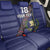 Custom Guatemala Football Back Car Seat Cover Los Chapines Blue Version - Wonder Print Shop