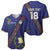 Custom Guatemala Football Baseball Jersey Los Chapines Blue Version - Wonder Print Shop