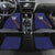 Custom Guatemala Football Car Mats Los Chapines Blue Version - Wonder Print Shop