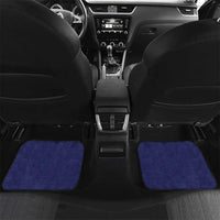 Custom Guatemala Football Car Mats Los Chapines Blue Version - Wonder Print Shop