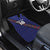 Custom Guatemala Football Car Mats Los Chapines Blue Version - Wonder Print Shop