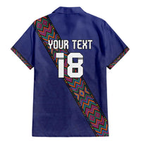 Custom Guatemala Football Family Matching Mermaid Dress and Hawaiian Shirt Los Chapines Blue Version - Wonder Print Shop