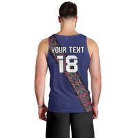 Custom Guatemala Football Men Tank Top Los Chapines Blue Version - Wonder Print Shop
