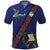 Custom Guatemala Football Polo Shirt Los Chapines Blue Version - Wonder Print Shop