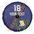 Custom Guatemala Football Spare Tire Cover Los Chapines Blue Version - Wonder Print Shop
