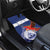 Honduras Independence Day Car Mats Scarlet Macaw Flag Style - Wonder Print Shop