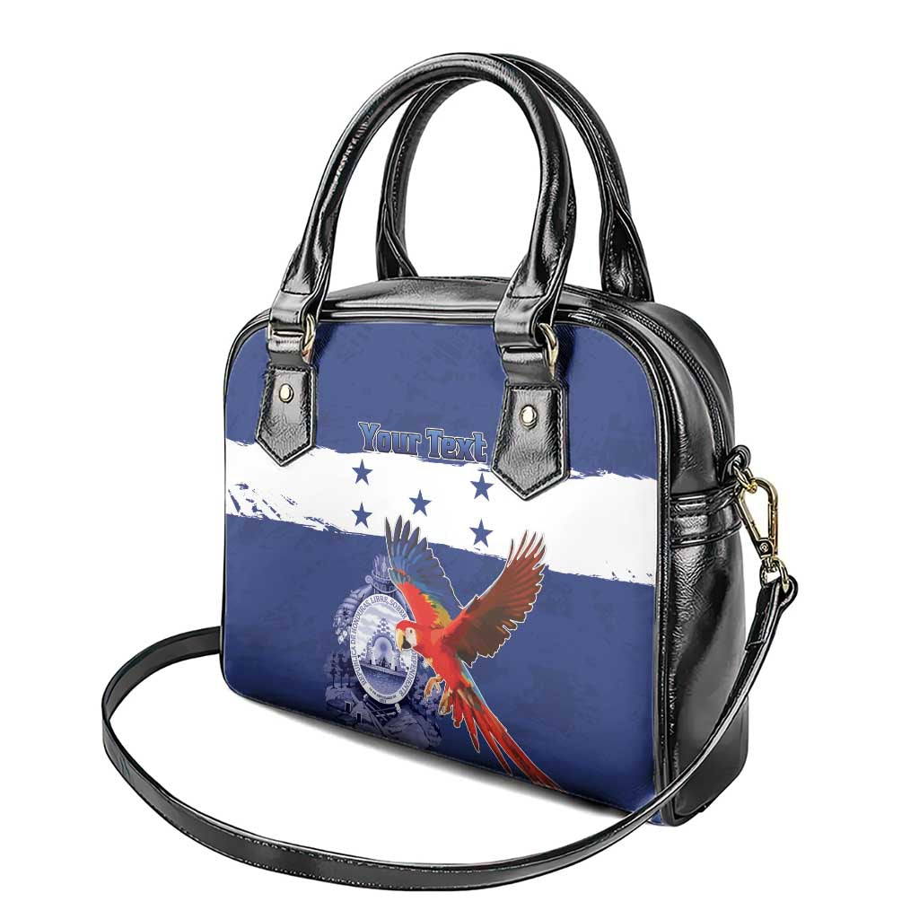 Honduras Independence Day Shoulder Handbag Scarlet Macaw Flag Style - Wonder Print Shop
