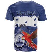 Honduras Independence Day T Shirt Scarlet Macaw Flag Style - Wonder Print Shop