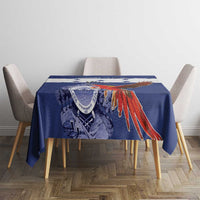 Honduras Independence Day Tablecloth Scarlet Macaw Flag Style - Wonder Print Shop