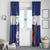 Honduras Independence Day Window Curtain Scarlet Macaw Flag Style - Wonder Print Shop