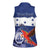 Honduras Independence Day Women Sleeveless Polo Shirt Scarlet Macaw Flag Style - Wonder Print Shop