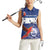 Honduras Independence Day Women Sleeveless Polo Shirt Scarlet Macaw Flag Style - Wonder Print Shop