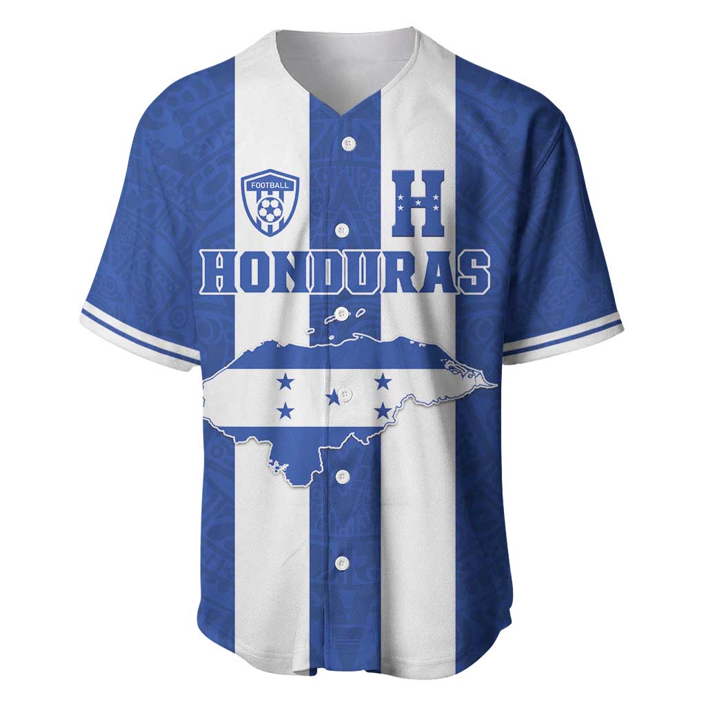 Custom Honduras Football Baseball Jersey La H Go Champion - Wonder Print Shop