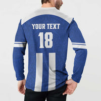 Custom Honduras Football Button Sweatshirt La H Go Champion - Wonder Print Shop