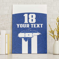 Custom Honduras Football Canvas Wall Art La H Go Champion - Wonder Print Shop