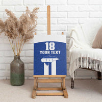 Custom Honduras Football Canvas Wall Art La H Go Champion - Wonder Print Shop